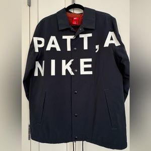 PATTA x NIKE NSW Coaches Jacket Dark Obsidian BNWT RARE SIZE
